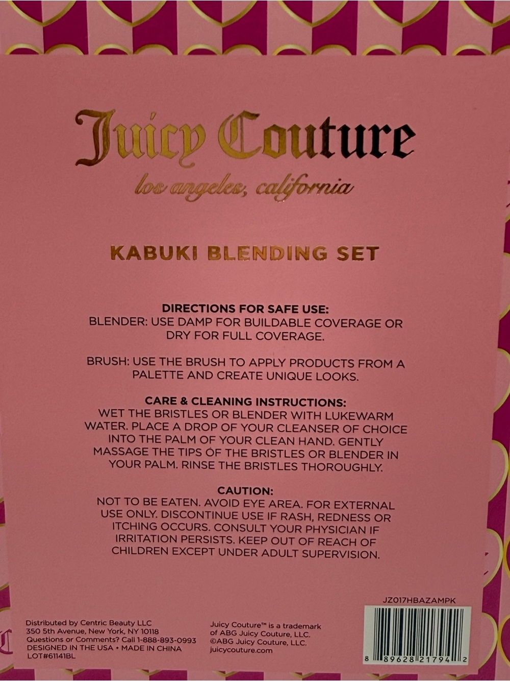 Juicy Couture Viva La Juicy Gel & Kabuki Blending Set Gift Bundle NWT - Picture 4 of 7